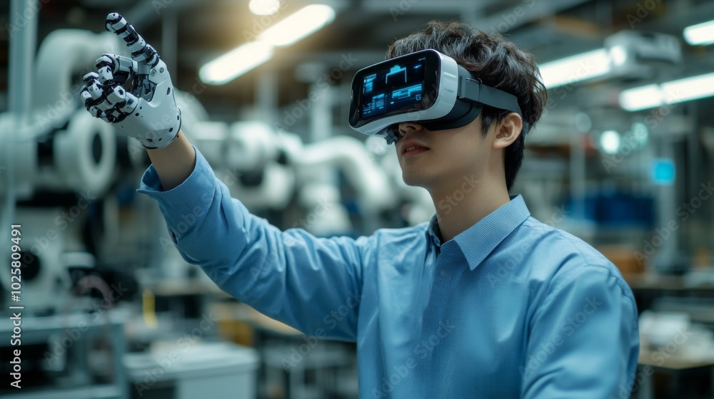 VR Technology in Industrial Robotics VR Technology in Industrial Robotics