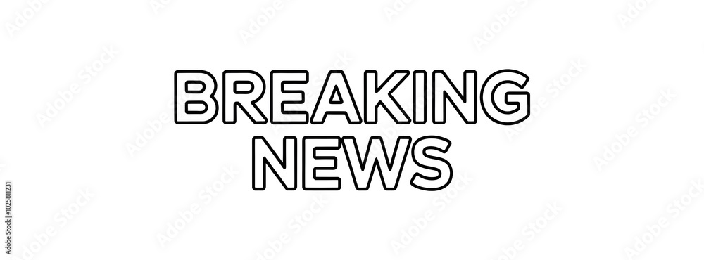 BREAKING NEWS creative banner,minimalistic flat vector illustration,plain background BREAKING NEWS creative banner,minimalistic flat vector illustration,plain background