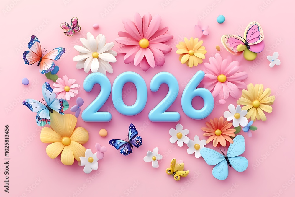 Obraz premium happy new year background.