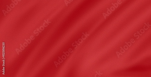 Red fabric silk Minimalist texture for aesthetic background beautiful abstract background gradient fresh color With noise for banner 