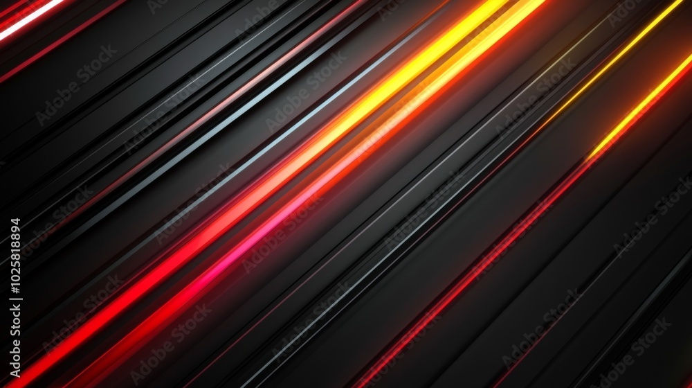 Abstract Neon Light Streaks Abstract Neon Light Streaks