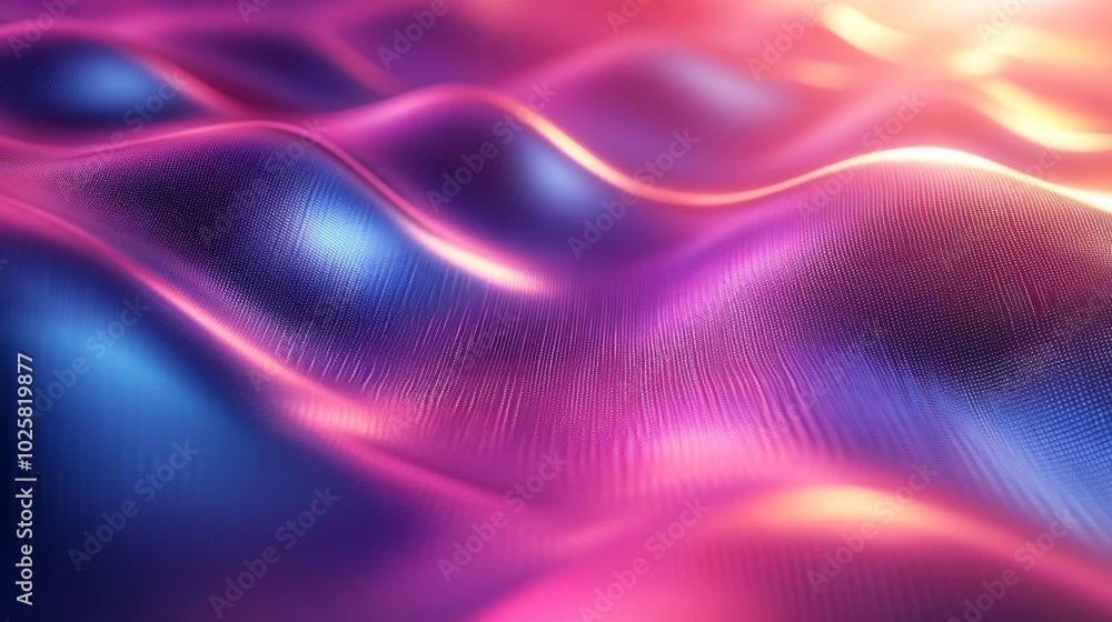 Obraz premium Abstract Digital Waves