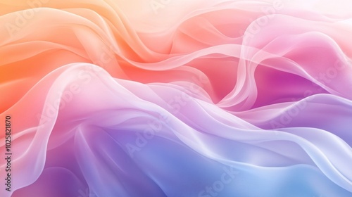 Abstract Flowing Colors