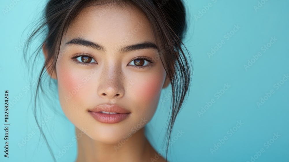 Portrait of a young woman Portrait of a young woman