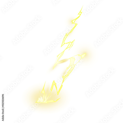 golden lighting on white background