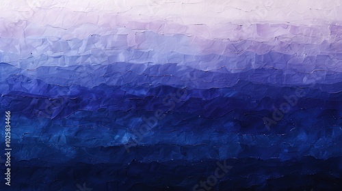 Abstract Blue and Purple Textured Gradient Painting