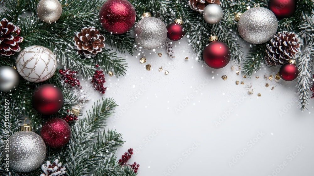 The Festive Holiday Ornament Arrangement The Festive Holiday Ornament Arrangement