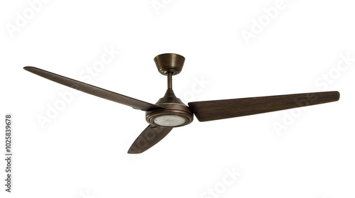 Wallpaper Mural Wooden ceiling fan isolated PNG Torontodigital.ca