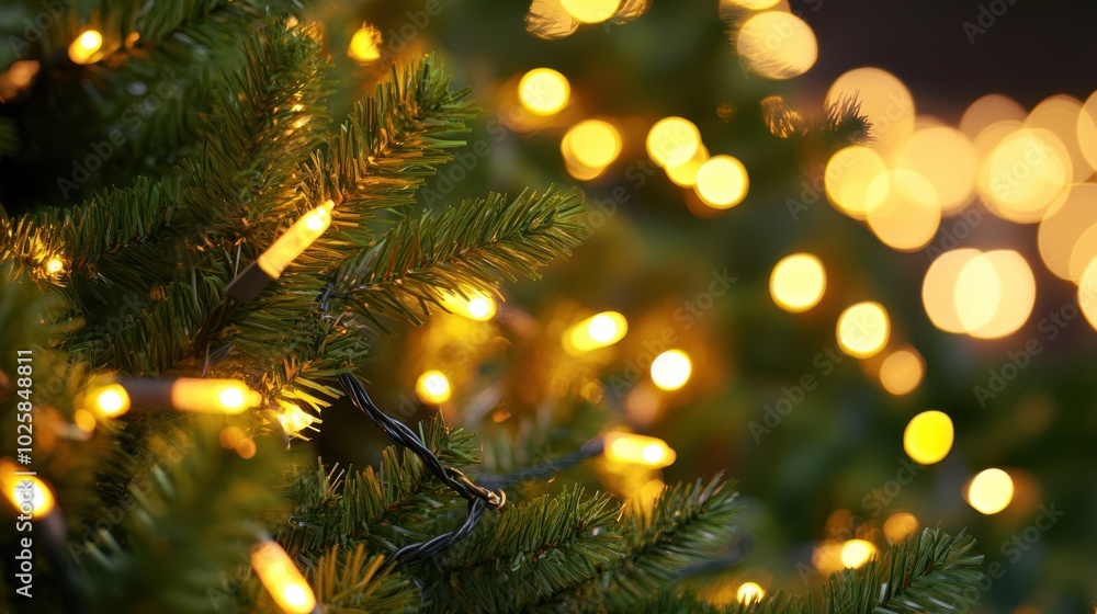 The Glowing Christmas Tree Lights The Glowing Christmas Tree Lights