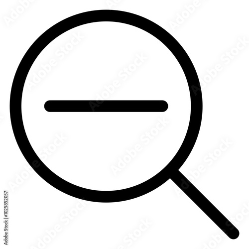 zoom out icon