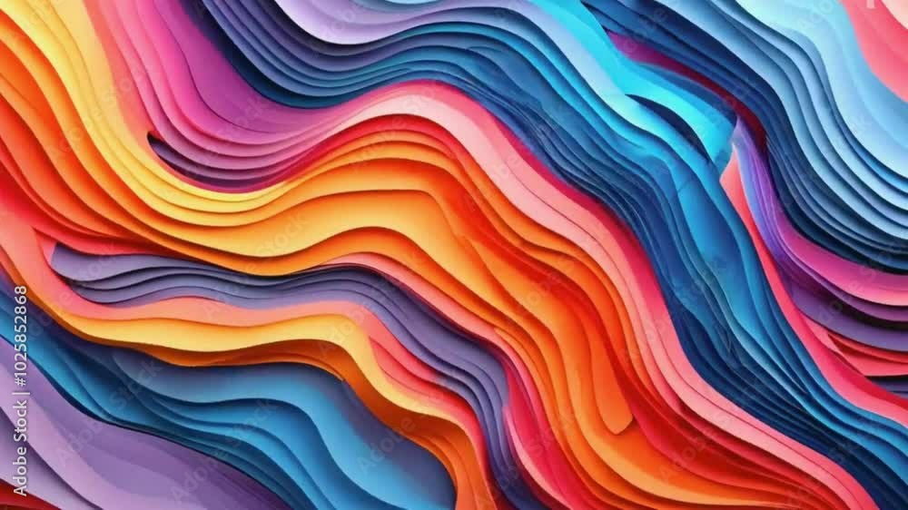 abstract colorful wave background abstract colorful wave background
