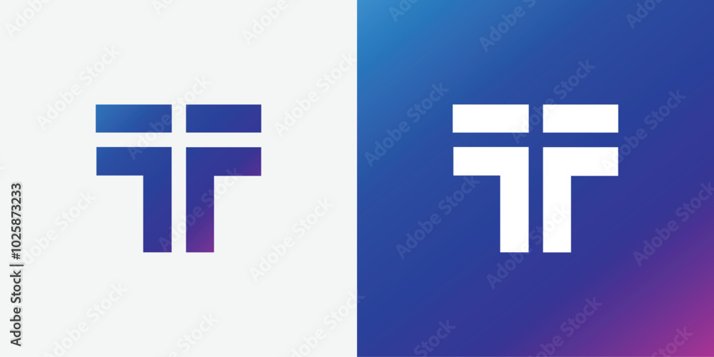 Fototapeta premium Letter T logo icon design template