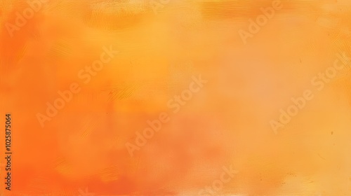 Vibrant orange textured gradient background with brushstroke details and soft color variations. Ideal for banners, posters, wallpapers, and print projects. photo