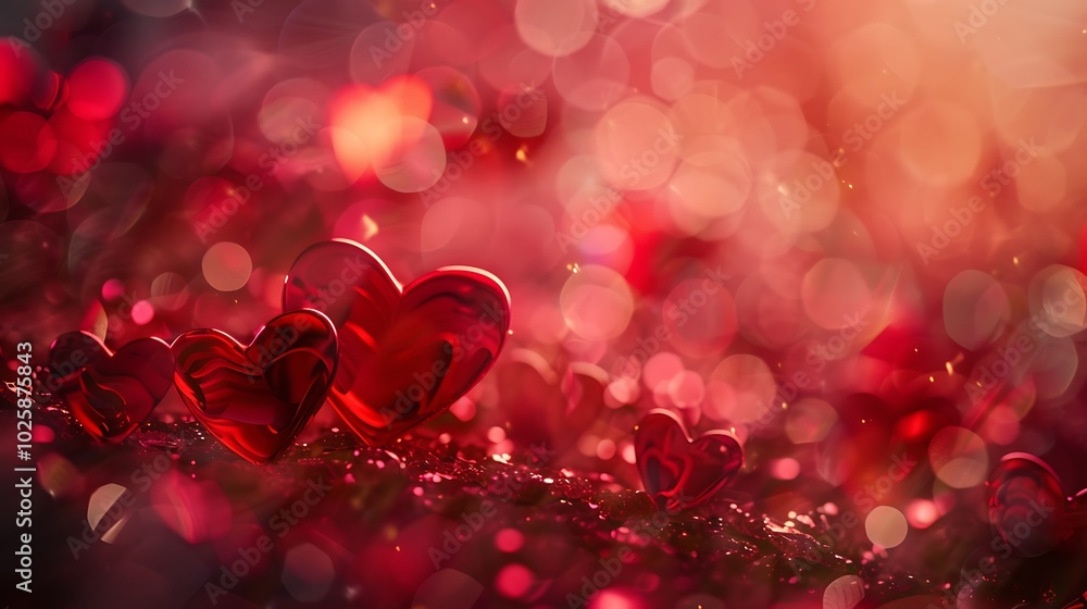 Lovers Day Background, Rendered Style, Lovers Day, 3D Background Lovers Day Background, Rendered Style, Lovers Day, 3D Background