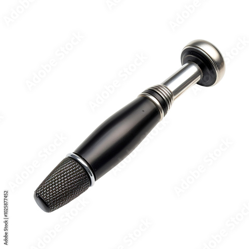 microphone on white background