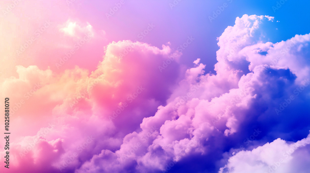 Soft pastel clouds blend harmoniously at twilight, creating a serene sky filled with delicate colors Soft pastel clouds blend harmoniously at twilight, creating a serene sky filled with delicate colors