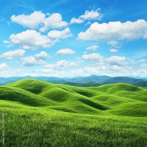 Featuring an inspiring quote over rolling hills and blue skies, this Facebook background is visually inspiring.