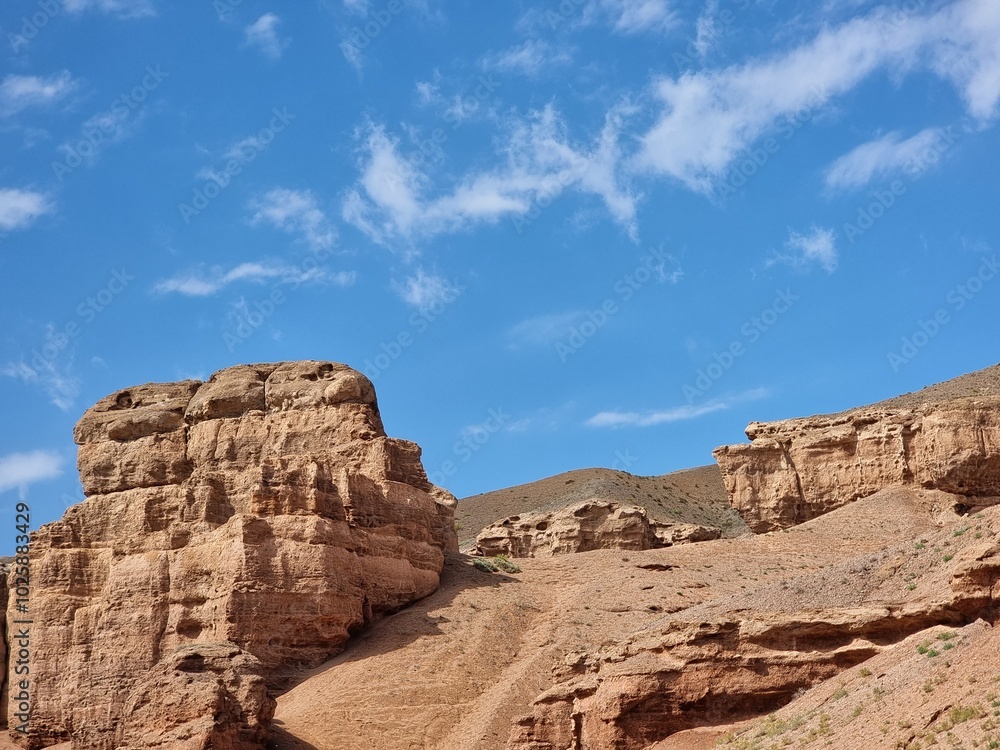 Fototapeta premium beautiful view of the mountains 