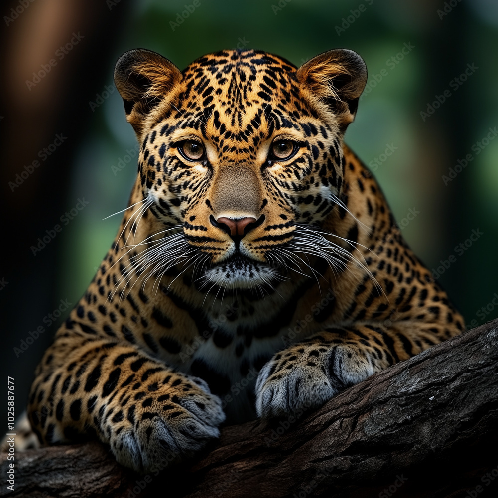 portrait of a leopard portrait of a leopard