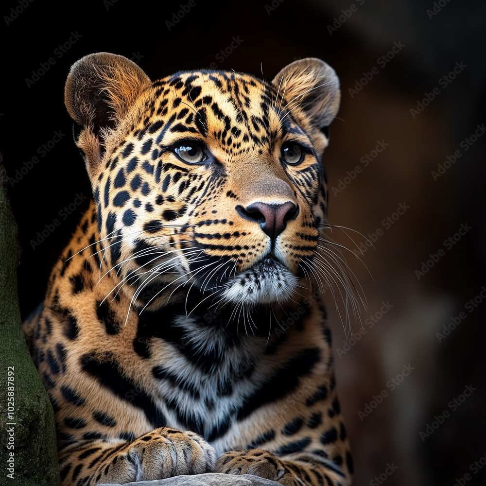 Obraz premium portrait of a leopard