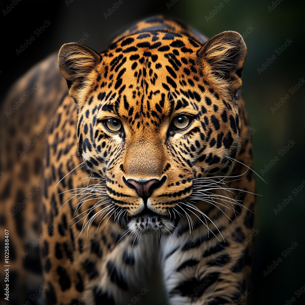 Obraz premium portrait of a leopard