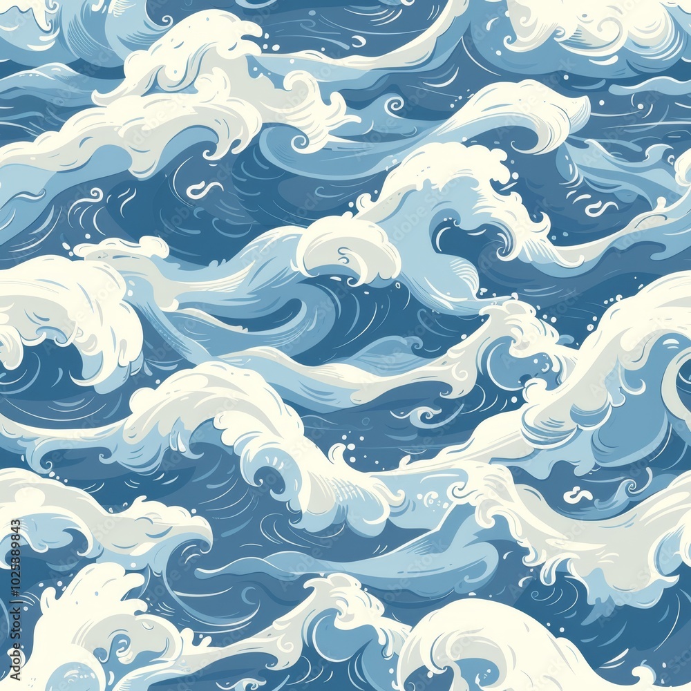 ocean waves pattern. ai generated ocean waves pattern. ai generated