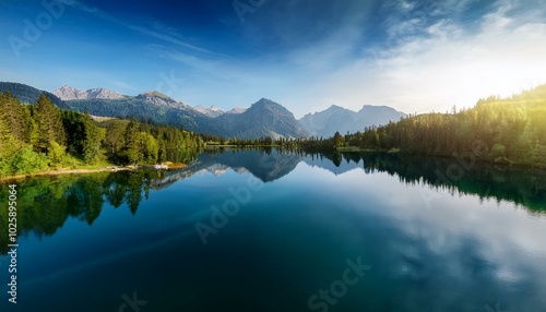 The lakeside is a sanctuary for wildlife and peace.  