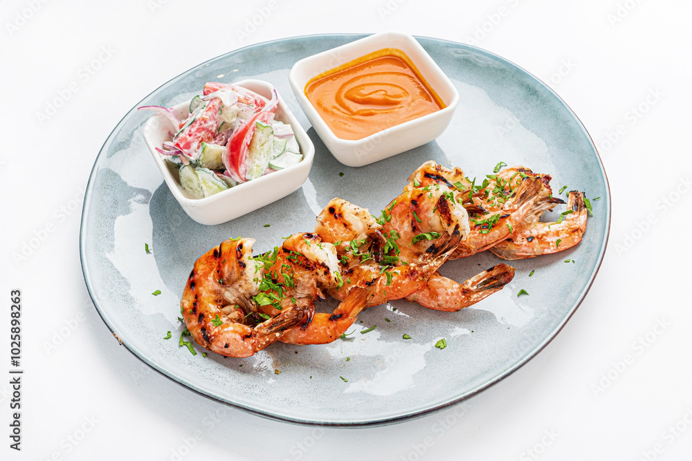 fried shrimps with sauce fried shrimps with sauce