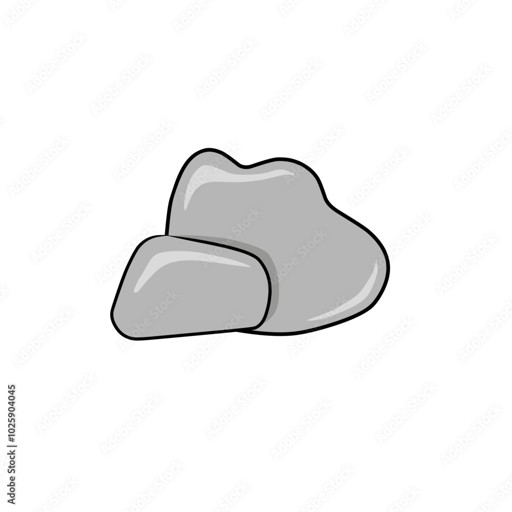 river stone vector element river stone vector element