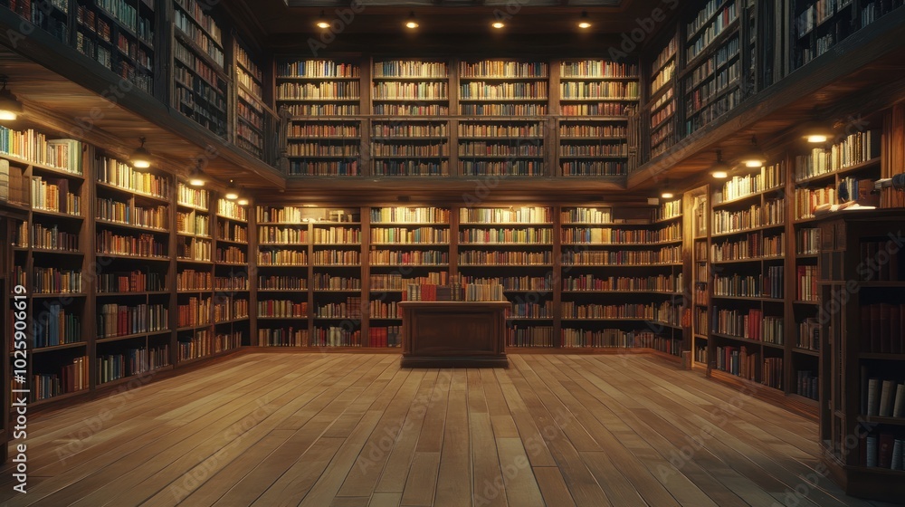 Grand Library Interior Grand Library Interior