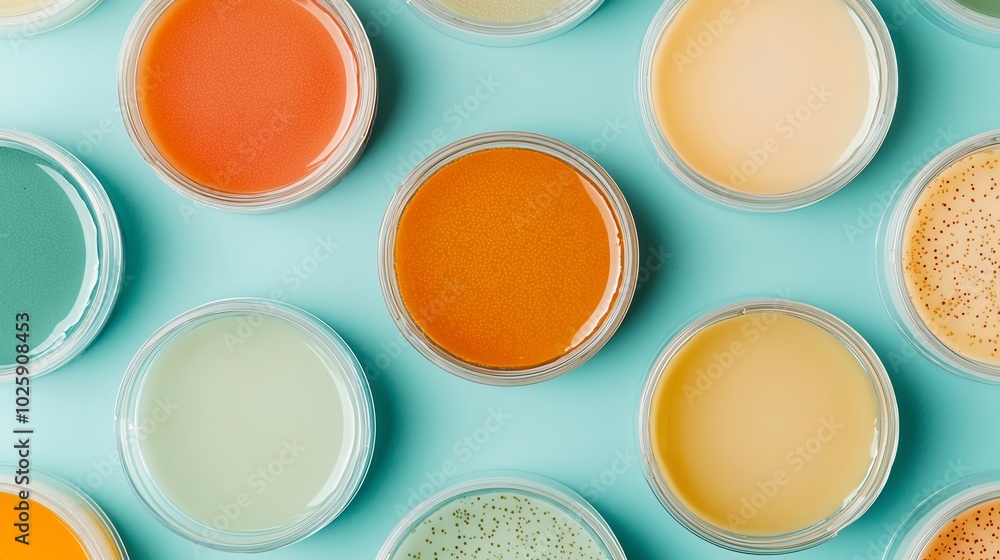 Micrological lab analyzing bacterial cultures top view Showcasing advanced microbial studies Technology tone Monochromatic Color Scheme Micrological lab analyzing bacterial cultures top view Showcasing advanced microbial studies Technology tone Monochromatic Color Scheme
