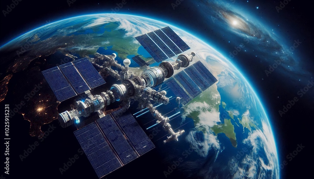 Fototapeta premium earth and space