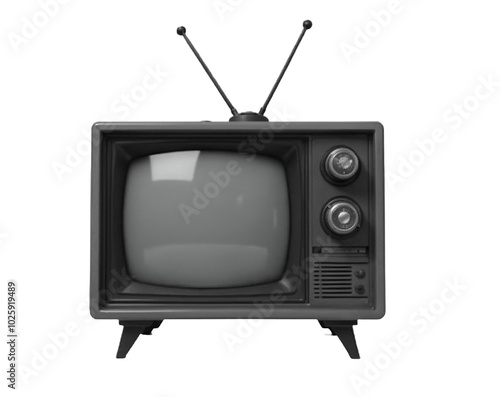 World Television Day Illustration with isolated television photo