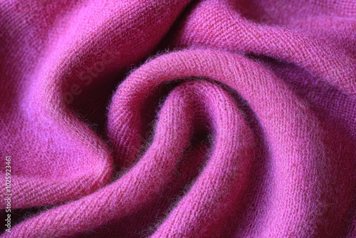 Wallpaper Mural A close-up of soft, pink fabric, showcasing its texture and color in a swirling pattern. Torontodigital.ca