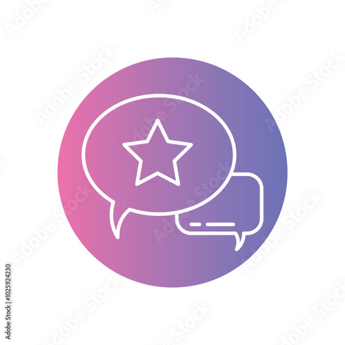 Favourite  Chat vector icons stock illustration