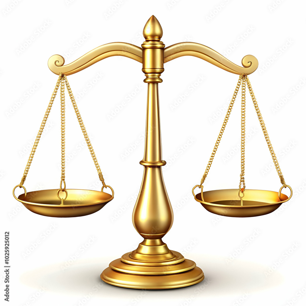 Scales of justice in cut-out style, perfect for legal and justice-related designs and educational materials Scales of justice in cut-out style, perfect for legal and justice-related designs and educational materials
