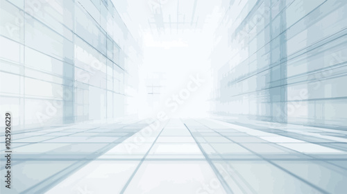 Abstract architecture background. Futuristic technology style. Elegant background for business tech presentations. 