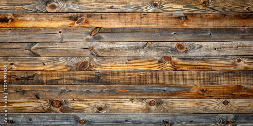 Rustic Wooden Planks With Varied Grain Patterns and Knots, Exhibiting a Unique Blend of Warm Tones and Subtle Distressing Rustic Wooden Planks With Varied Grain Patterns and Knots, Exhibiting a Unique Blend of Warm Tones and Subtle Distressing