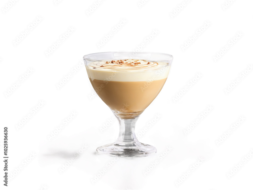 Caffe Crema A smooth caffe crema in a sleek glass with a thick creamy layer Caffe Crema A smooth caffe crema in a sleek glass with a thick creamy layer