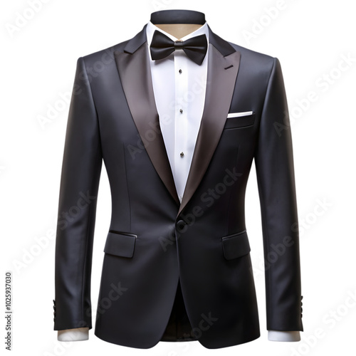 tuxedo isolated on transparent background