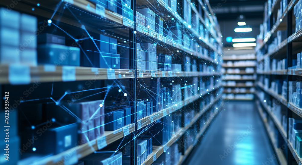 futuristic technology warehouse futuristic technology warehouse
