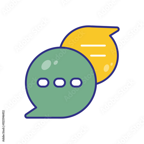 Commuication vector icons stock illustration