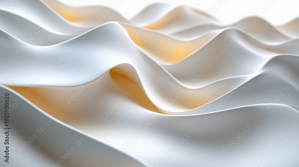 White futuristic background. Repeating rows of abstract waves
White futuristic background. Repeating rows of abstract waves