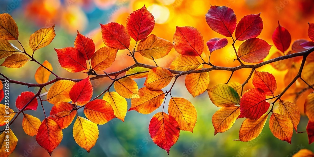 PNG Autumn Leaves on Branch for Fall Decor, Seasonal Designs, and Nature Backgrounds for Creative Projects and Graphics PNG Autumn Leaves on Branch for Fall Decor, Seasonal Designs, and Nature Backgrounds for Creative Projects and Graphics