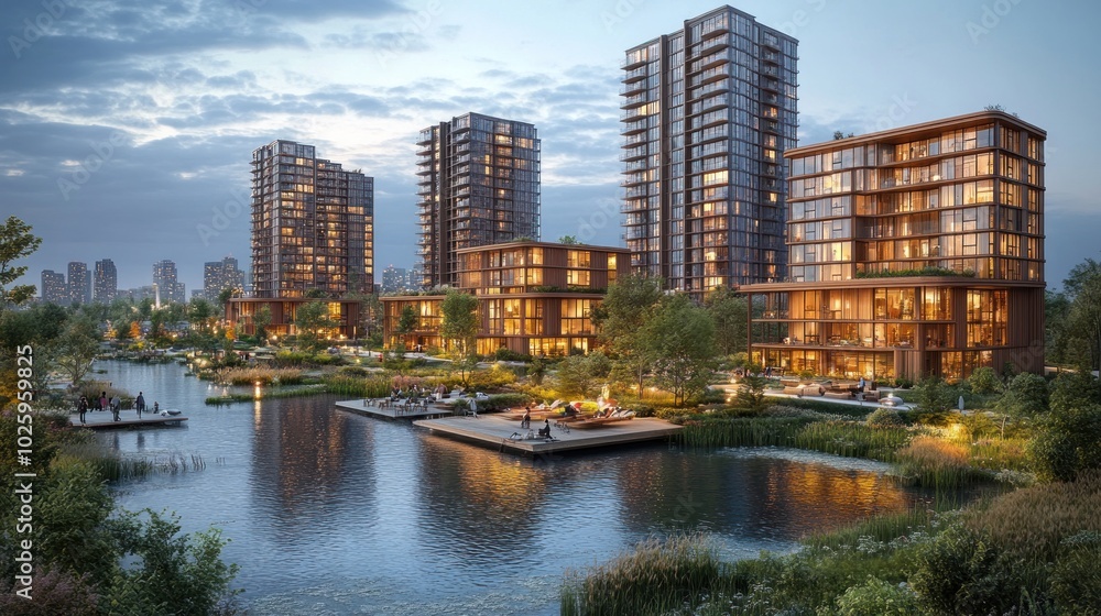 Modern Apartments by the Lake Modern Apartments by the Lake