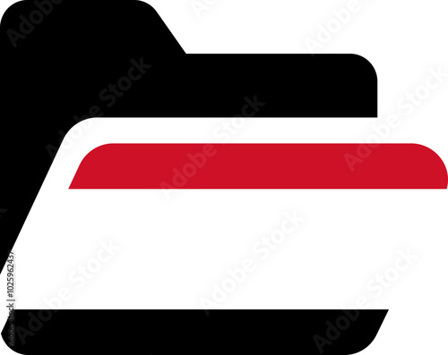 Country flag icon design in different shapes ecstatic 
