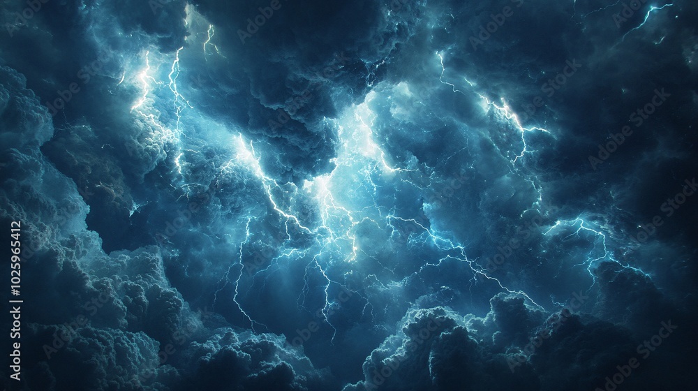 Dramatic storm clouds illuminated by flashes of lightning, showcasing powerful natural elements and the beauty of turbulent weather. Dramatic storm clouds illuminated by flashes of lightning, showcasing powerful natural elements and the beauty of turbulent weather.