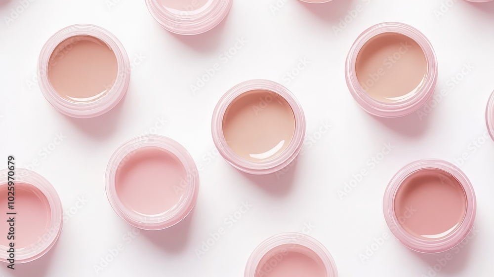 Pink lip gloss tint with color shading pallete smudge gel,Liquid lipsticks with smudge stroke paint,makeup cosmetic lips, product mockup for beauty fashion business,sale,swatch color,template. Pink lip gloss tint with color shading pallete smudge gel,Liquid lipsticks with smudge stroke paint,makeup cosmetic lips, product mockup for beauty fashion business,sale,swatch color,template.