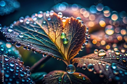 Wallpaper Mural Macro Photography of a Dark Environment Highlighting Intricate Details and Textures Torontodigital.ca