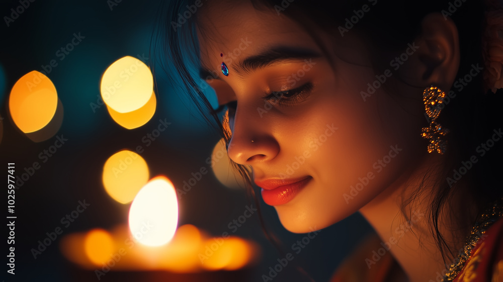 Beautiful Indian Girls Attending Diwali Celebration Beautiful Indian Girls Attending Diwali Celebration